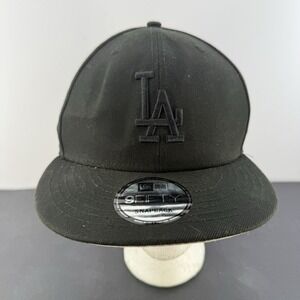 New Era Los Angeles Dodgers BOB Black On Black Blackout 9Fifty SnapBack Hat